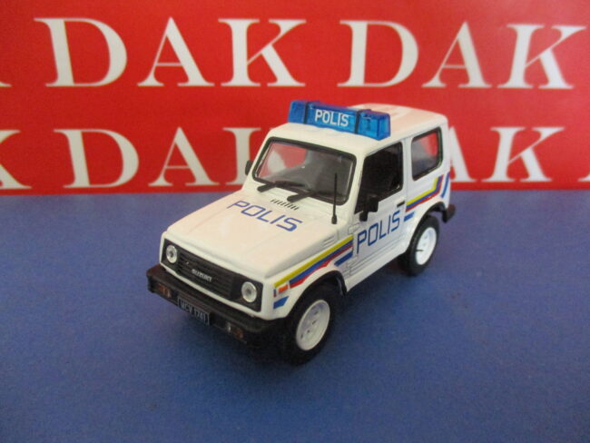 Die cast 1/43 Modellino Auto Polizia Police Suzuki Samurai Malesia - immagine 2