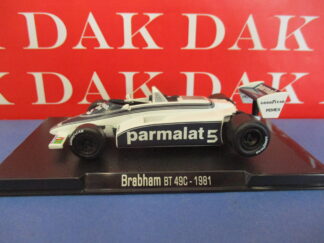 Die cast 1/43 Modellino Auto F1 Brabham Ford BT 49C 1981 N. Piquet by RBA