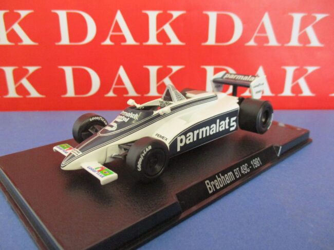 Die cast 1/43 Modellino Auto F1 Brabham Ford BT 49C 1981 N. Piquet by RBA - immagine 2