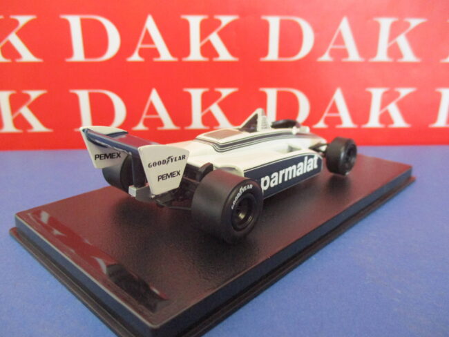 Die cast 1/43 Modellino Auto F1 Brabham Ford BT 49C 1981 N. Piquet by RBA - immagine 3