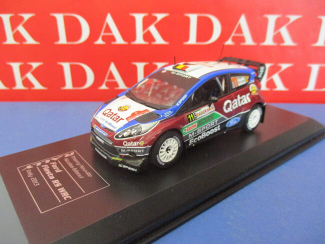 Die cast 1/43 Modellino Auto Ford Fiesta RS WRC Rally Sardegna 2013 T. Neuville - immagine 2
