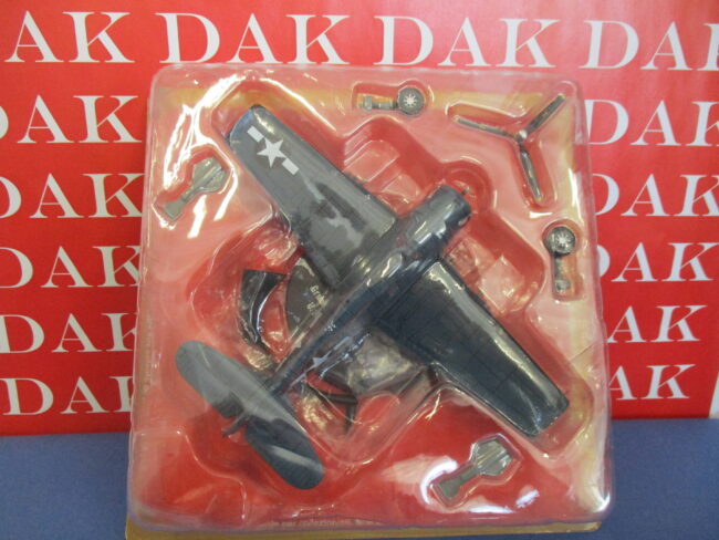 Die cast 1/72 Modellino Aereo Aircraft Grumman F6F Hellcat U.S. Navy VF-27 - immagine 6