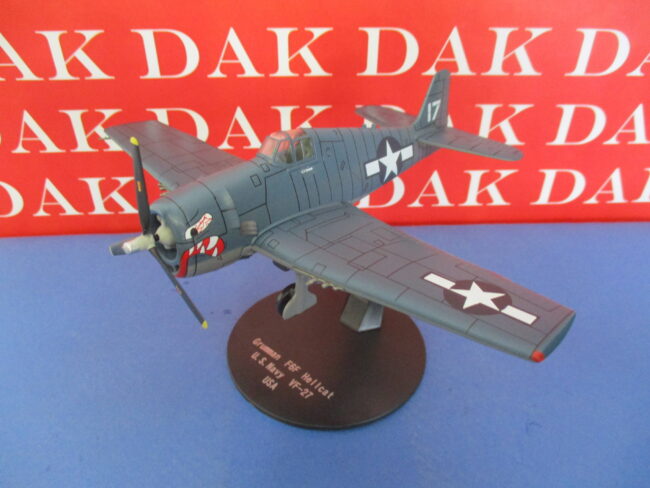 Die cast 1/72 Modellino Aereo Aircraft Grumman F6F Hellcat U.S. Navy VF-27