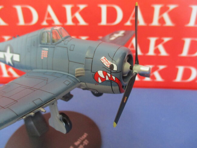 Die cast 1/72 Modellino Aereo Aircraft Grumman F6F Hellcat U.S. Navy VF-27 - immagine 4