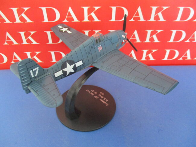 Die cast 1/72 Modellino Aereo Aircraft Grumman F6F Hellcat U.S. Navy VF-27 - immagine 5