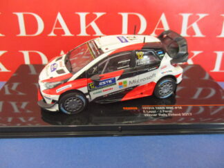 Die cast 1/43 Modellino Auto Toyota Yaris WRC Rally Finland 2017 E. Lappi by Ixo
