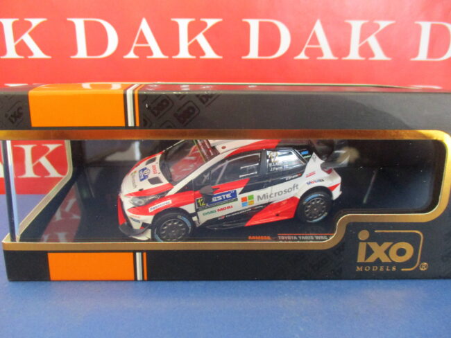 Die cast 1/43 Modellino Auto Toyota Yaris WRC Rally Finland 2017 E. Lappi by Ixo - immagine 5