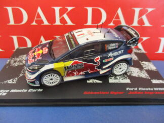 Die cast 1/43 Modellino Auto Ford Fiesta WRC Rally Monte Carlo 2018 S. Ogier