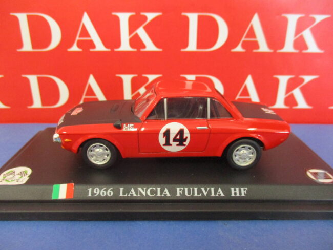 Die cast 1/43 Modellino Auto Lancia Fulvia HF Rally Monte Carlo 1966 Del Prado - immagine 2