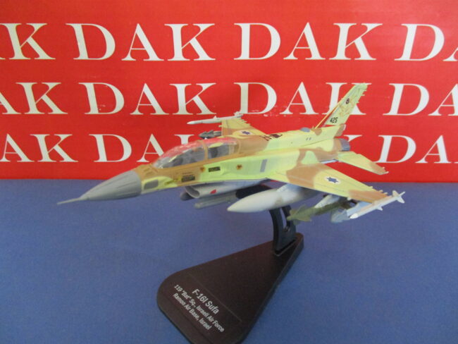 Die cast 1/100 Modellino Aereo Aircraft Lockheed Martin F-16I Sufa Israel - immagine 2