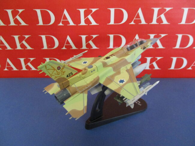 Die cast 1/100 Modellino Aereo Aircraft Lockheed Martin F-16I Sufa Israel - immagine 3