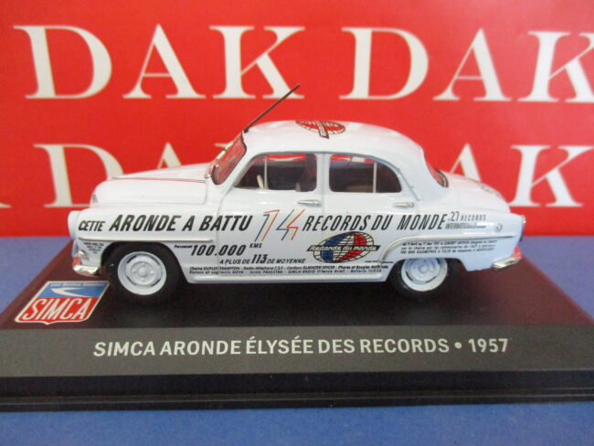 Die cast 1/43 Modellino Auto Simca Aronde Elysee des Records 1957