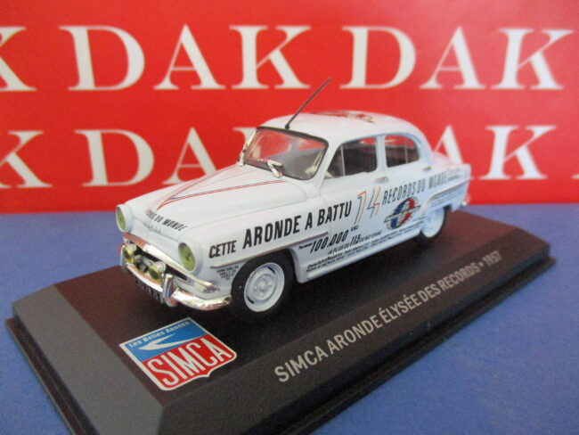 Die cast 1/43 Modellino Auto Simca Aronde Elysee des Records 1957 - immagine 2