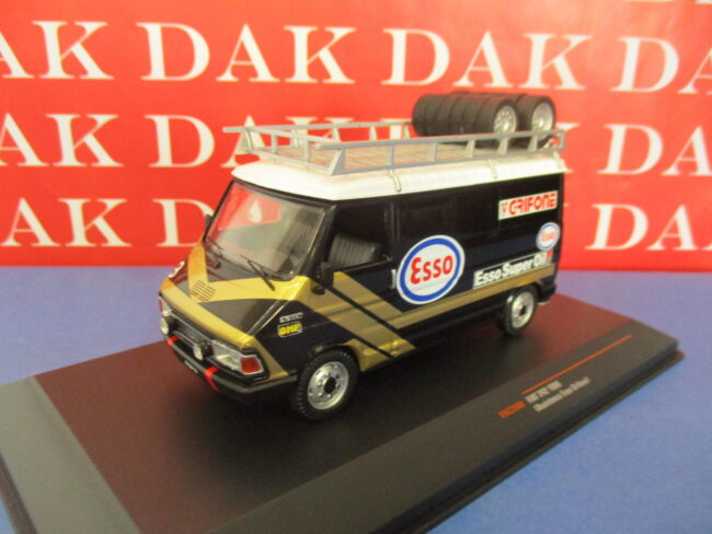 Die cast 1/43 Modellino Furgone Van Fiat 242 Assistenza Rally Esso Grifone 1986 - immagine 2