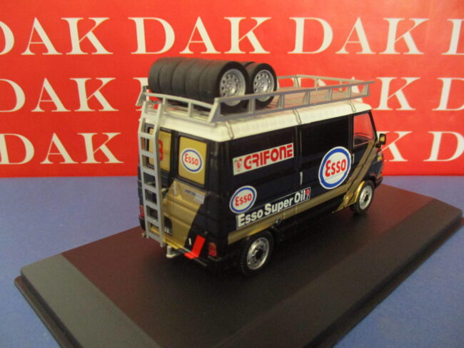 Die cast 1/43 Modellino Furgone Van Fiat 242 Assistenza Rally Esso Grifone 1986 - immagine 3