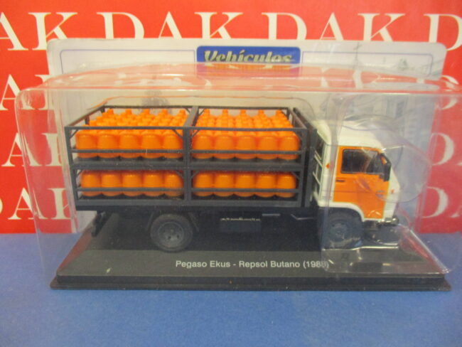 Die cast 1/43 Modellino Camion Truck Pegaso Ekus Repsol Butano 1988 - immagine 4