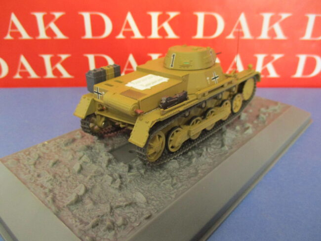 Die cast 1/43 Modellino Carro Armato Tank Pz.Kpfw. I Ausf.B (Sd.Kfz101) Libya 41 - immagine 3