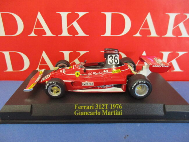 Die cast 1/43 Modellino Auto F1 Ferrari 312T 1976 G. Martini
