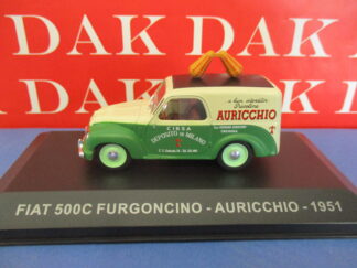 Die cast 1/43 Modellino Auto Fiat 500C Furgoncino Auricchio 1951