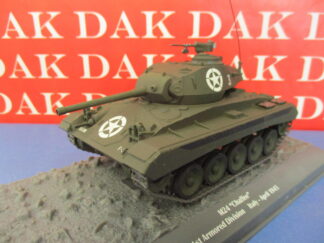 Die cast 1/43 Modellino Carro Armato Tank M24 Chaffee 1st Armored Division Italy