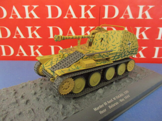 Die cast 1/43 Modellino Carro Armato Tank Marder III Ausf.M (Sd.Kfz. 138) 1944 - immagine 2