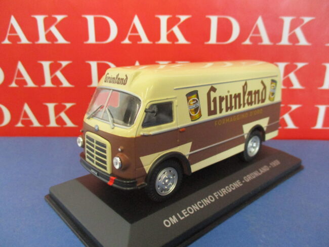 Die cast 1/43 Modellino OM Leoncino Furgone Grunland 1959