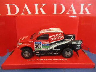 Die cast 1/43 Modellino Auto Toyota Hilux Pick Up Dakar 2015 G.Devilliers