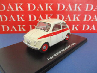 Die cast 1/24 Modellino Auto Fiat Nuova 500 Sport 1958