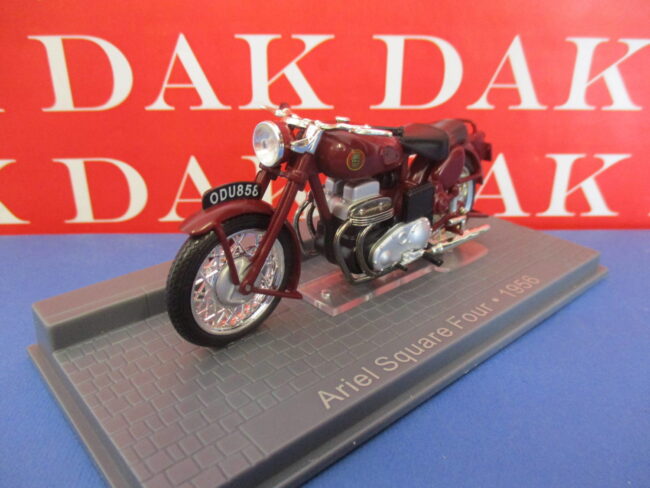 Die cast 1/24 Modellino Moto Ariel Square Four 1956 by Ixo Museum - immagine 3