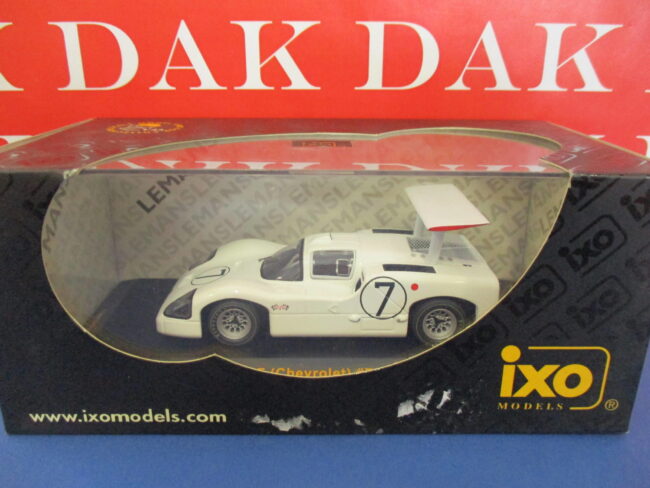 Die cast 1/43 Modellino Auto Chaparral 2F 24H Le Mans 1967 P.Hill by Ixo - immagine 5