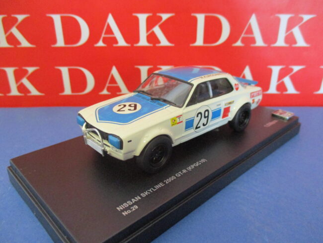 Die cast 1/43 Modellino Auto Nissan Skyline 2000 GT-R N29 by Kyosho - immagine 2
