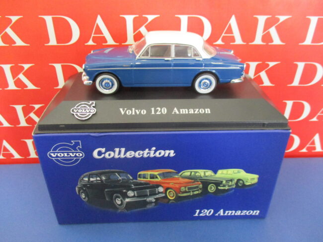 Die cast 1/43 Modellino Auto Volvo 120 Amazon by Atlas - immagine 4