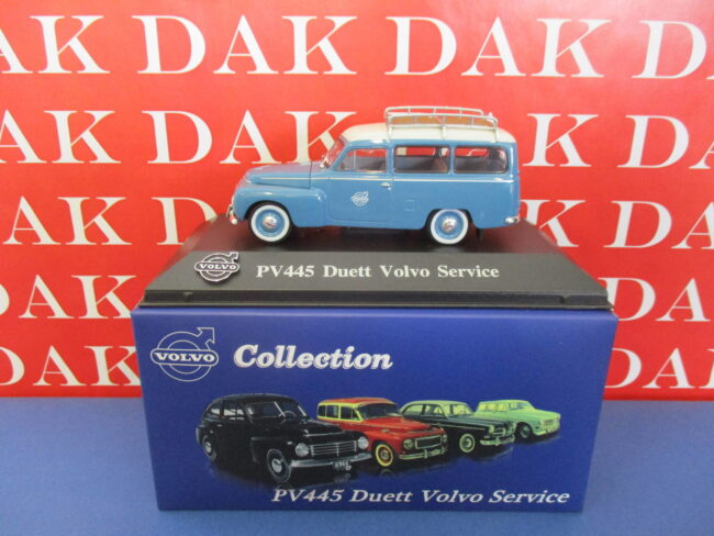 Die cast 1/43 Modellino Auto Volvo PV445 Duett Volvo Service by Atlas - immagine 4