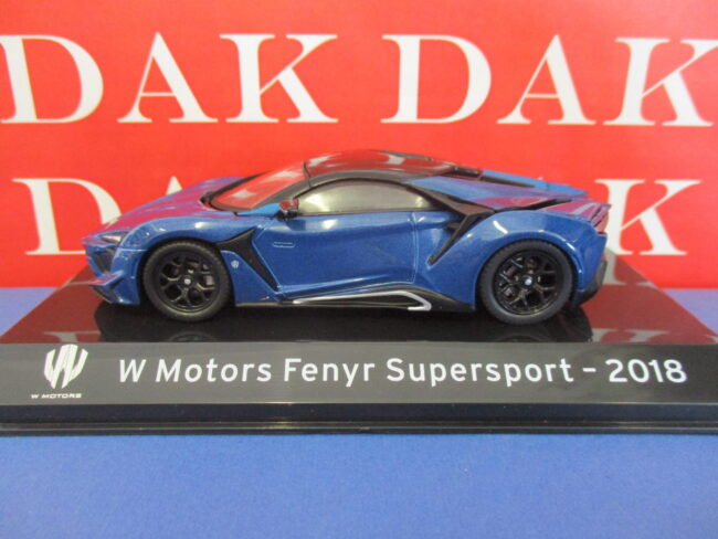 Die cast 1/43 Modellino Auto W Motors Fenyr Supersport 2018