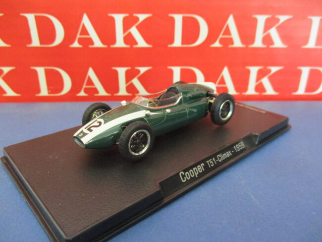 Die cast 1/43 Modellino Auto F1 Cooper Climax T51 1959 Jack Brabham - immagine 2