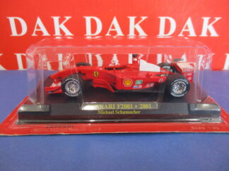 Die cast 1/43 Modellino Auto F1 Ferrari F2001 2001 M. Schumacher