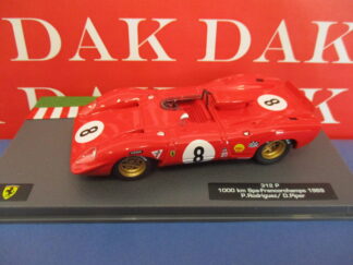 Die cast 1/43 Modellino Auto Ferrari 312P N8 1000 KM SPA 1969 P. Rodriguez