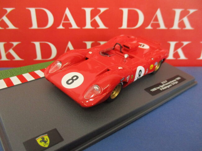 Die cast 1/43 Modellino Auto Ferrari 312P N8 1000 KM SPA 1969 P. Rodriguez - immagine 2