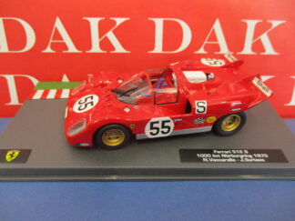Die cast 1/43 Modellino Auto Ferrari 512S N55 1000Km Nurburgring 1970 Vaccarella
