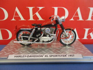 Die cast 1/24 Modellino Moto Harley Davidson XL Sportster 1957
