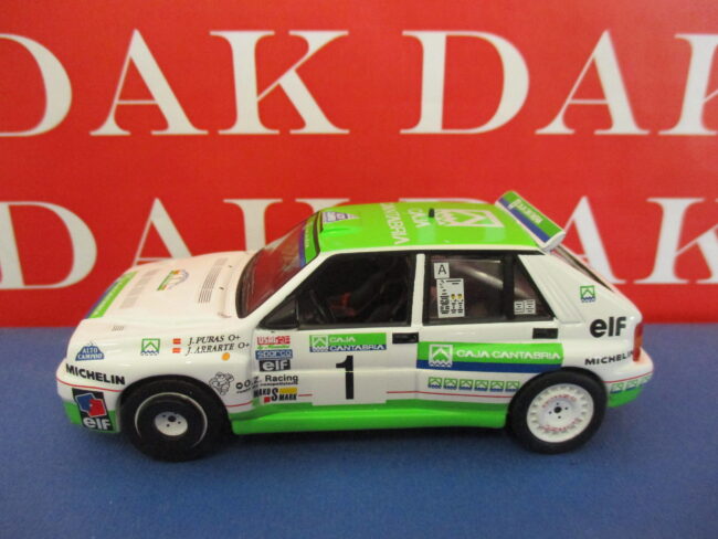 Die cast 1/43 Modellino Auto Lancia Delta Rally 1992 NO ANTENNA NO BASE NO BOX - immagine 2