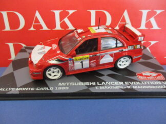 Die cast 1/43 Modellino Auto Mitsubishi Lancer Evo VI RMC 1999 T. Makinen