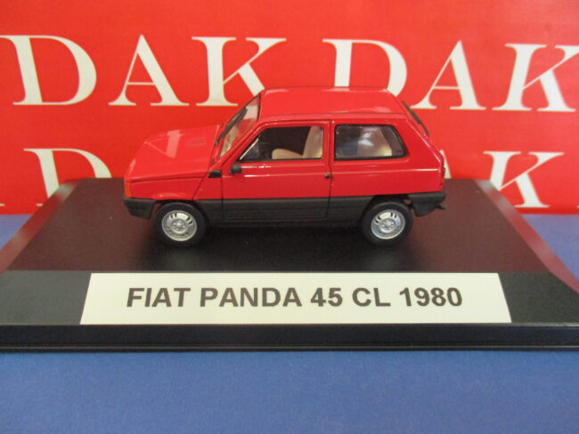 Die cast 1/43 Modellino Auto Fiat Panda 45 CL 1980