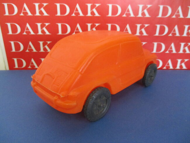 Obsoleto Vintage Old Toys 1/16 1/17 Fiat Seat 600 arancio - immagine 3