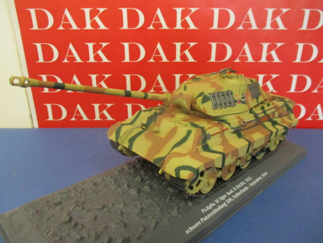 Die cast 1/43 Modellino Carro Armato Tank Pz.Kpfw. VI Tiger II Ausf.B Pz Abt 506 - immagine 2