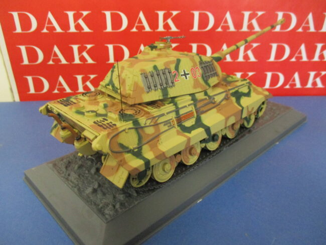 Die cast 1/43 Modellino Carro Armato Tank Pz.Kpfw. VI Tiger II Ausf.B Pz Abt 506 - immagine 3