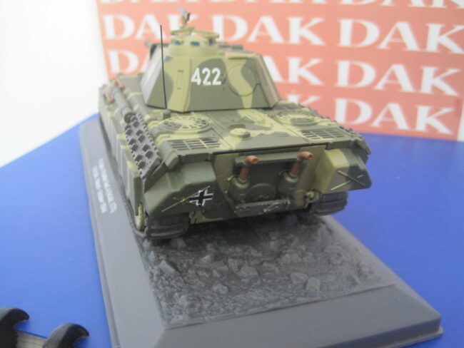 Die cast 1/43 Modellino Carro Armato Tank Pz.Kpfw V Panther Ausf. A 19 Pz. Div. - immagine 3