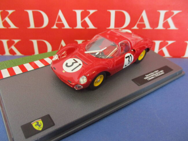 Die cast 1/43 Modellino Auto Ferrari Dino 166 P 1000Km Nurburgring 1965 Bandini - immagine 2