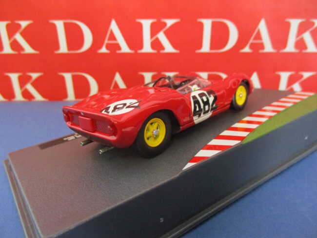 Die cast 1/43 Modellino Auto Ferrari Dino 206 SP Cesana-Sestriere 1965 Scarfiott - immagine 3