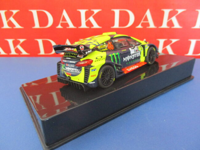 Die cast 1/43 Modellino Auto Ford Fiesta WRC Monza Rally 2018 V. Rossi by Ixo - immagine 3